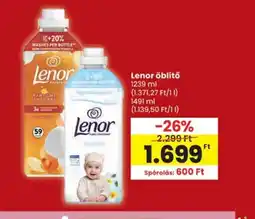 Spar Lenor öblítő ajánlat