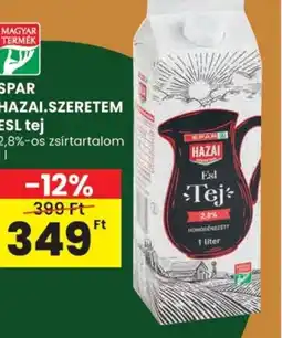 Spar SPAR HAZAI.SZERETEM ESL tej ajánlat