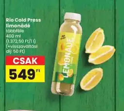 Spar Rio Cold Press limonádé ajánlat