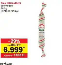 Spar Pick téliszalámi ajánlat