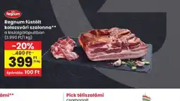 Spar Regnum füstölt kolozsvári szalonna ajánlat