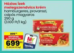 Spar Házias Ízek melegszendvics krém ajánlat