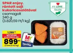 Spar SPAR enjoy. rántott sajt ajánlat