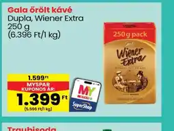 Spar GALA WIENER EXTRA őrölt kávé ajánlat