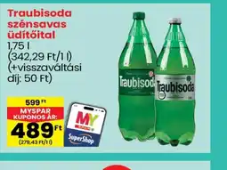 Spar Traubisoda üdítőital ajánlat