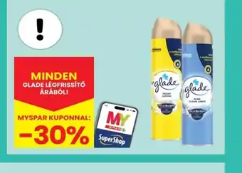 Spar GLADE LÉGFRISSÍTŐ ajánlat