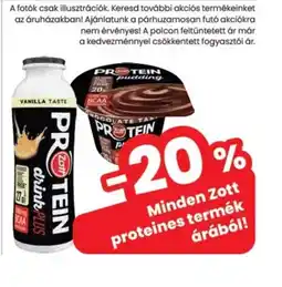 Spar Zott proteines termék ajánlat