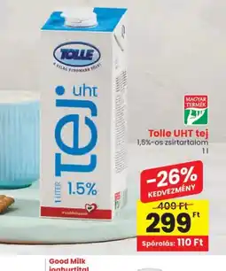 Spar Tolle UHT tej ajánlat
