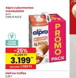 Spar Alpro cukormentes mandulaital ajánlat