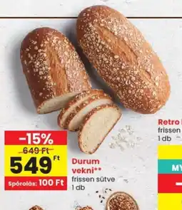 Spar Durum vekni ajánlat