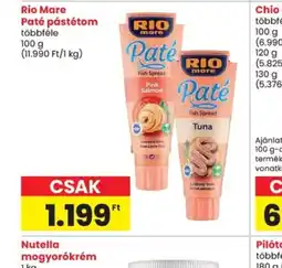 Spar Rio Mare Paté pástétom ajánlat