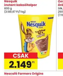 Spar Nesquik instant kakaitalpor ajánlat