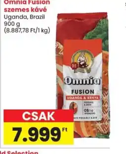 Spar Omnia Fusion szemes kávé ajánlat