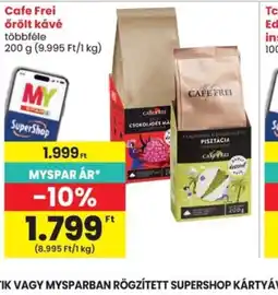 Spar Cafe Frei őrölt kávé ajánlat