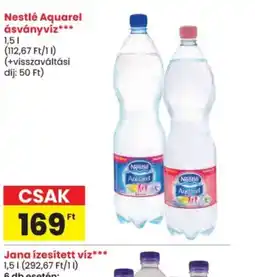 Spar Nestlé Aquarel ásványvíz ajánlat