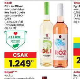 Spar Koch bor ajánlat