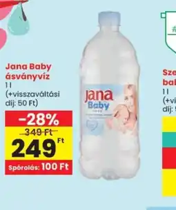 Spar Jana Baby ásványvíz ajánlat