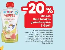 Spar HIPP tasakos gyümölcspüré ajánlat