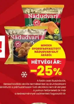 Spar Nádudvari gyorsfagyasztott sajt ajánlat