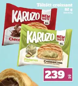 Family Diszkont KARUZO Töltött croissant ajánlat