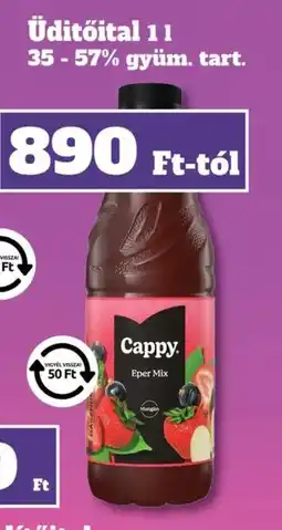 Family Diszkont Cappy Üdítőital ajánlat