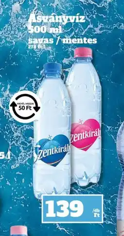 Family Diszkont SZENTKIRÁLYI Ásványvíz ajánlat