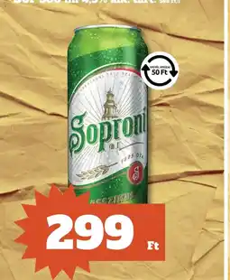 Family Diszkont SOPRONI SÖR ajánlat