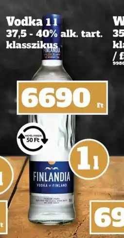 Family Diszkont FINLANDIA Vodka klasszikus ajánlat