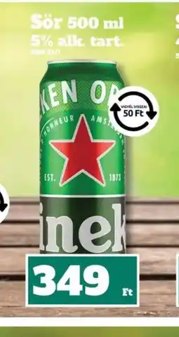 Family Diszkont HEINEKEN SÖR ajánlat