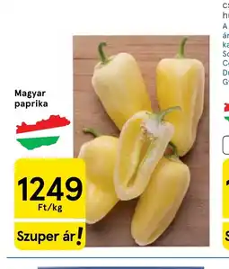 Tesco Magyar paprika ajánlat