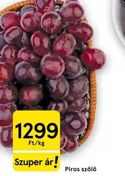 Tesco Piros szőlő ajánlat