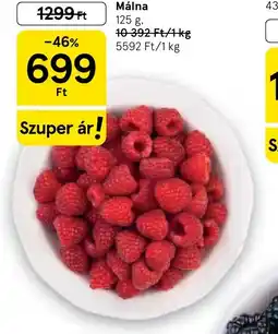 Tesco Málna ajánlat
