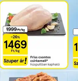 Tesco Friss csontos csirkemell ajánlat