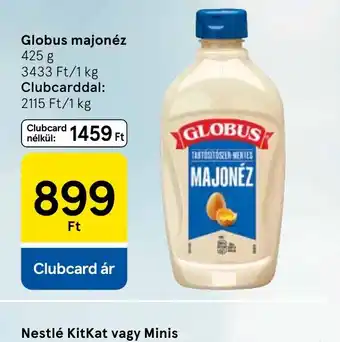 Tesco Globus majonéz ajánlat