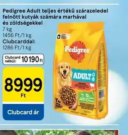Tesco Pedigree Adult szárazeledel ajánlat