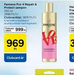 Tesco Pantene Pro-V Repair & Protect sampon ajánlat