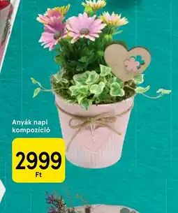 Tesco Anyák napi kompozíci ajánlat