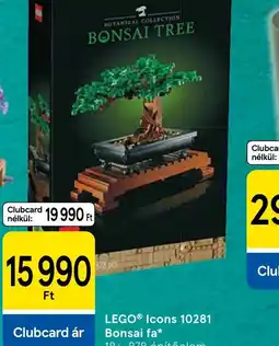 Tesco LEGO® Icons 10281 Bonsai fa ajánlat