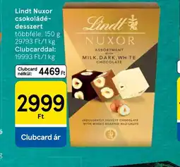 Tesco Lindt Nuxor csokoládé-desszert ajánlat