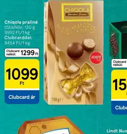 Tesco CHIQUOLA praliné ajánlat