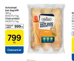 Tesco Schulstad hot dog kifli ajánlat