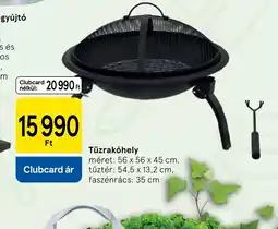 Tesco Tűzrakhely ajánlat