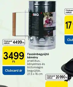 Tesco Faszénbegyújt kémény ajánlat