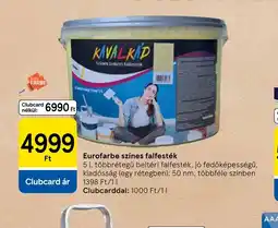 Tesco Eurofarbe színes falfesték ajánlat