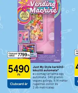 Tesco Just My Style karkötő-készítő ajánlat