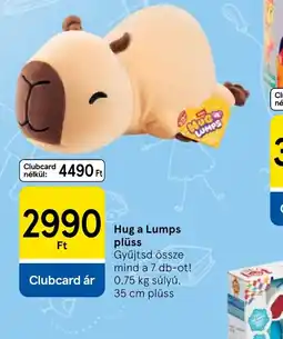 Tesco Hug a Lumps plüss ajánlat