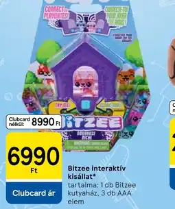 Tesco BITZEE interaktív kisállat ajánlat