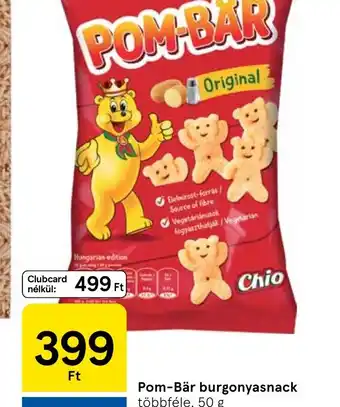 Tesco POM-BÄR burgonyasnack ajánlat