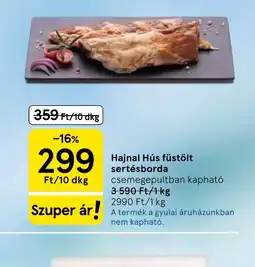 Tesco Hajnal Hús füstölt sertésborda ajánlat