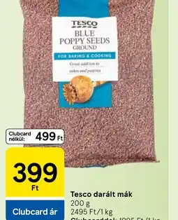 Tesco TESCO darált mák ajánlat